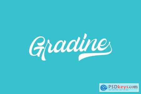 Gradine Script Font