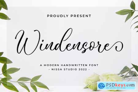 Windensore - Wedding Font