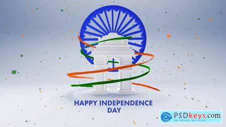Indian Independence Day Logo Mogrt 53631005