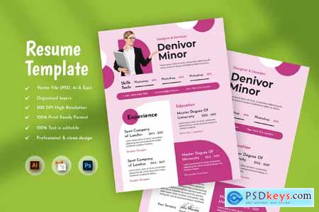 Hold Creative Resume & CV Template