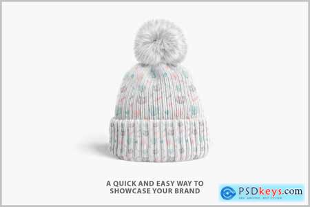 Winter Hat Mockup