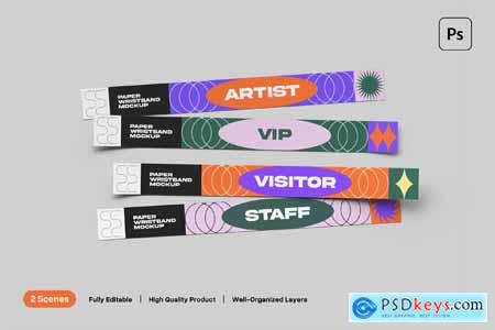 Wristband Mockup