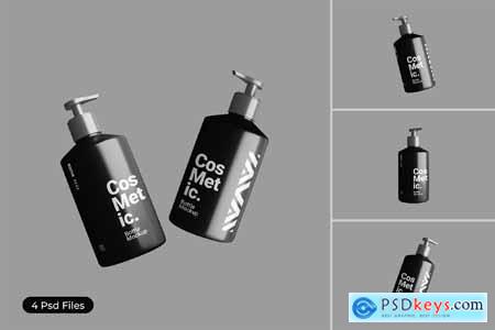 Cosmetic Bottle Mockup