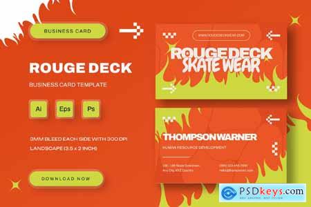 Rouge Deck - Business Card