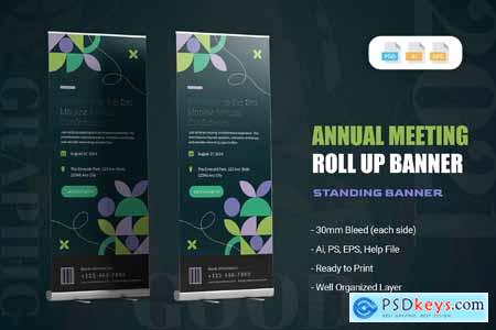 Annual Meeting - Roll Up Banner