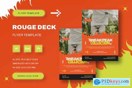 Rouge Deck - Flyer Template