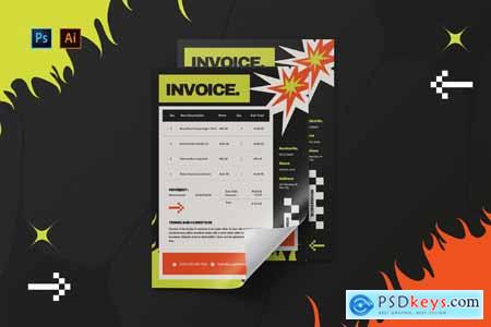 Rouge Deck - Invoice Template