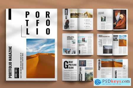 Portfolio Magazine Template