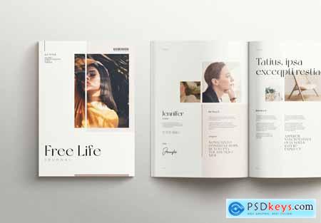 Minimal Lifestyle Magazine Template