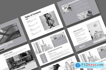 Architecture Portfolio Template YTYNP7F