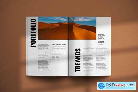 Portfolio Magazine Template