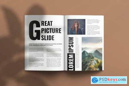 Portfolio Magazine Template