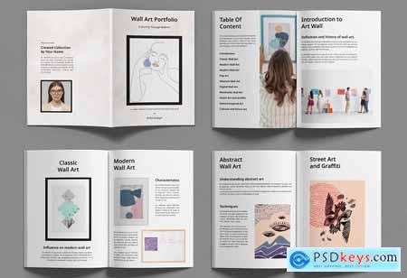 Wall Art Portfolio Template