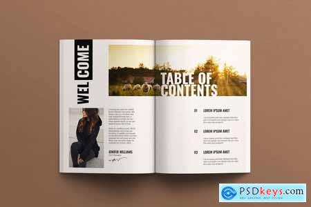 Portfolio Magazine Template