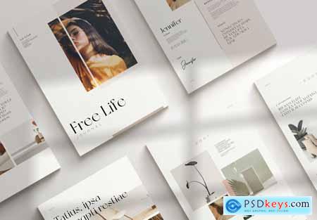 Minimal Lifestyle Magazine Template