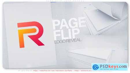 Page Flip Logo Reveal 53649096