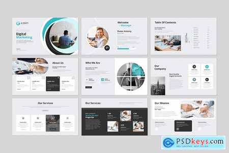 Digital Marketing PowerPoint Template