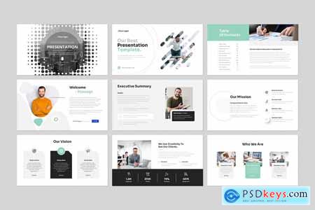 Business Plan PowerPoint Template LXUYWRT