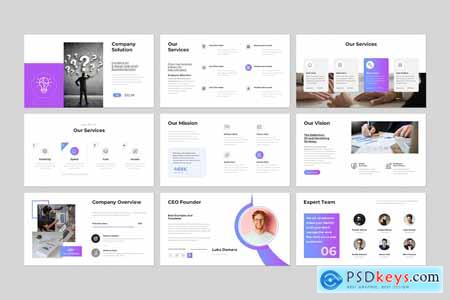 Marketing Strategy PowerPoint Template RJEWWJN