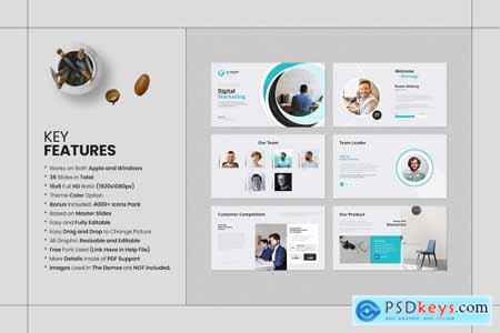 Digital Marketing PowerPoint Template