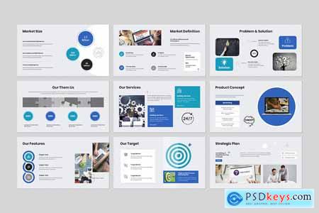 Business Plan PowerPoint Template 4XZXQX5