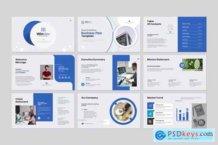 Business Plan PowerPoint Template 4XZXQX5