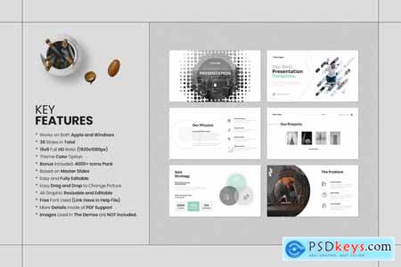 Business Plan PowerPoint Template LXUYWRT