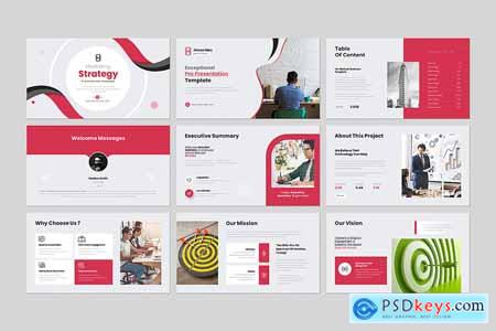 Marketing Strategy PowerPoint Template 5LK5AQX