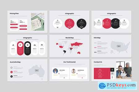 Marketing Strategy PowerPoint Template 5LK5AQX