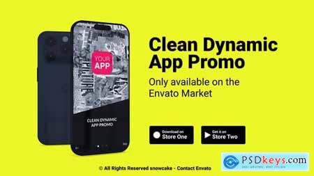 Clean Dynamic App Promo 53687662