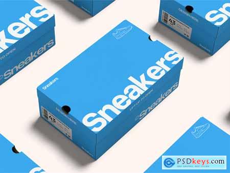 Shoes Box Mockup