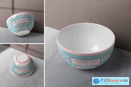 Ceramic Bowl Mockup