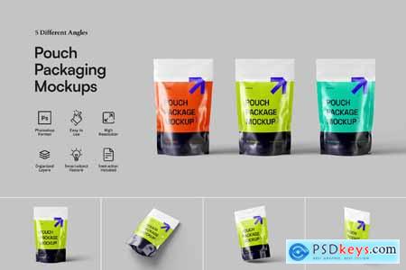 Pouch Packaging Mockups