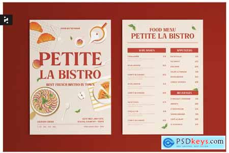 French Bistro Menu