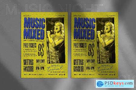 Night Music Flyer