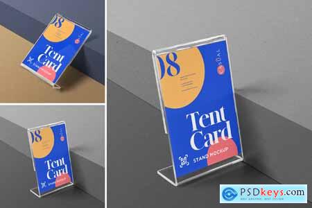 Acrylic Table Tent Mockup