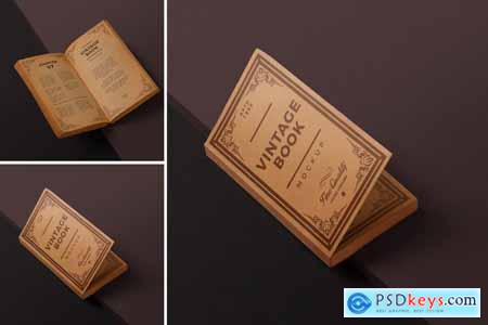 Vintage Book Mockup