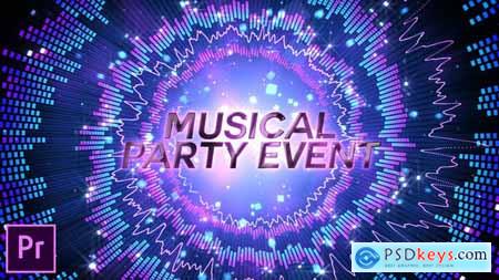 Musical Event Party Opener - Premiere Pro 53657979