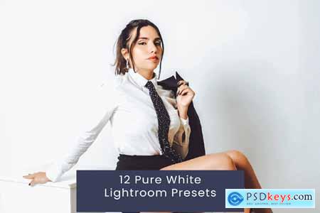 12 Pure White Lightroom Presets