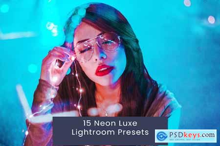 15 Neon Luxe Lightroom Presets