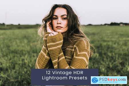 12 Vintage HDR Lightroom Presets