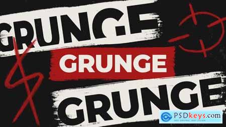 Grunge Marker Intro Logo 53721111