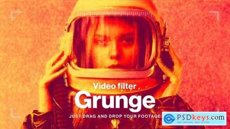 Grunge Video Filter Effect Template 53709006