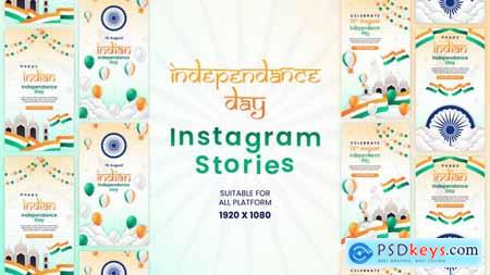 Indian Independence Day Creative Instagram Story Template 53716675