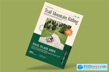 Mountain Bike Trail Flyer