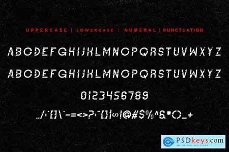 Dxtevaz - Futuristic & Glitch Font