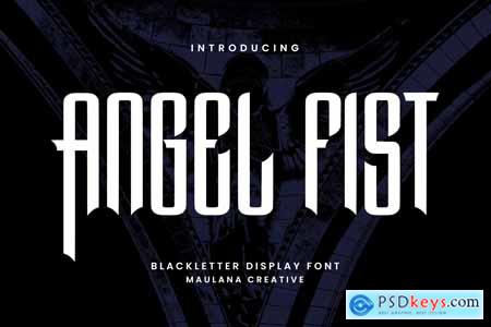 Angel Fist Blackletter Font