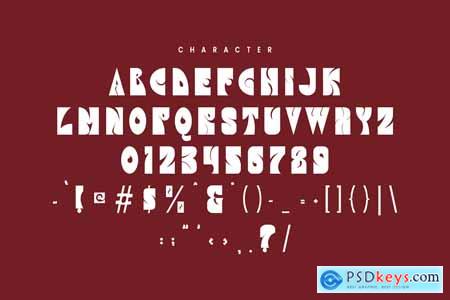 Flanoe Psychedelic Font