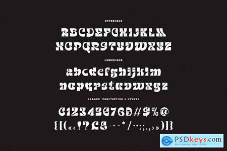 Bouchery - Bold Display Font