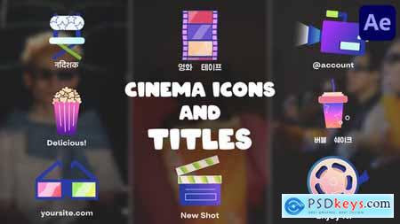 Cinema Icons And Titles for After Effects 53782919